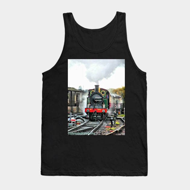 Engine 263 steaming Tank Top by bywhacky